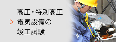 高圧・特別高圧電気設備の竣工試験